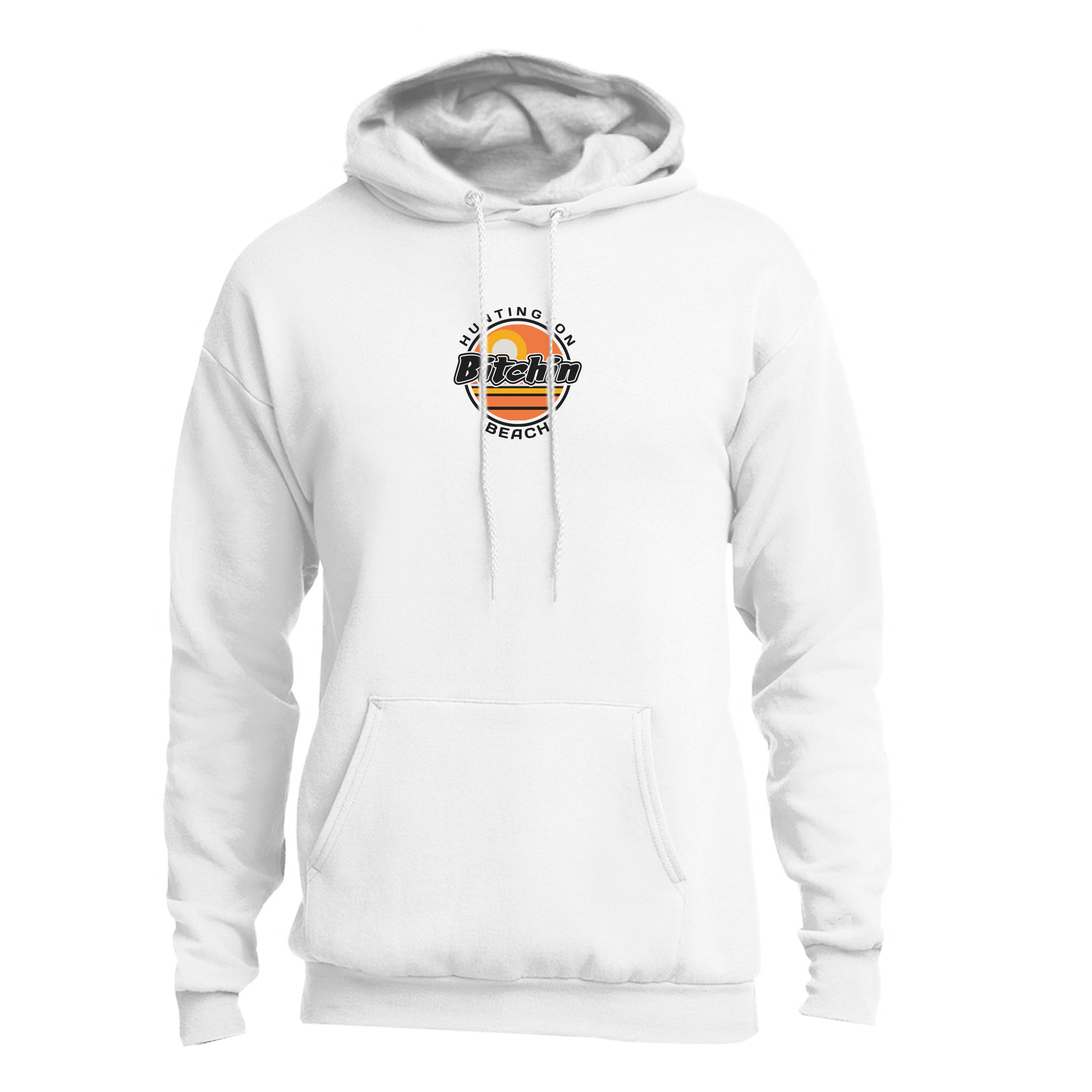 Paradise White Hoodie